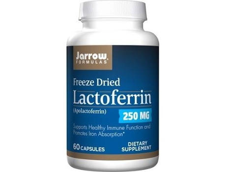 Suplemento Alimentar JARROW FORMULAS Lactoferrina (60 cápsulas)
