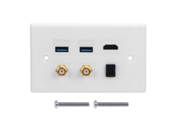 Laxiscreed Painel De Estilo Americano Com Múltiplas Interfaces E Encaixe Por Pressão