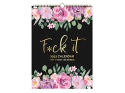 Calendário 2025 Para Mulheres Cansadas, Fácil De Pendurar, Presente Engraçado Para Festa Ou Escritório Calendário Mensal Engraçado Para Mulheres