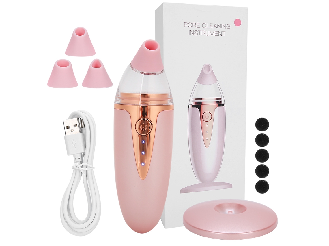 Removedor De Cravos 4 Em 1, Limpeza Elétrica De Poros Faciais, Máquina Para Remoção De Cravos E Acne