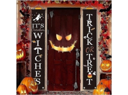 Banner De Decoração De Halloween Decoração Criativa Para Áreas Externas Doces Ou Travessuras Decoração De Halloween Feliz Ly Ebike