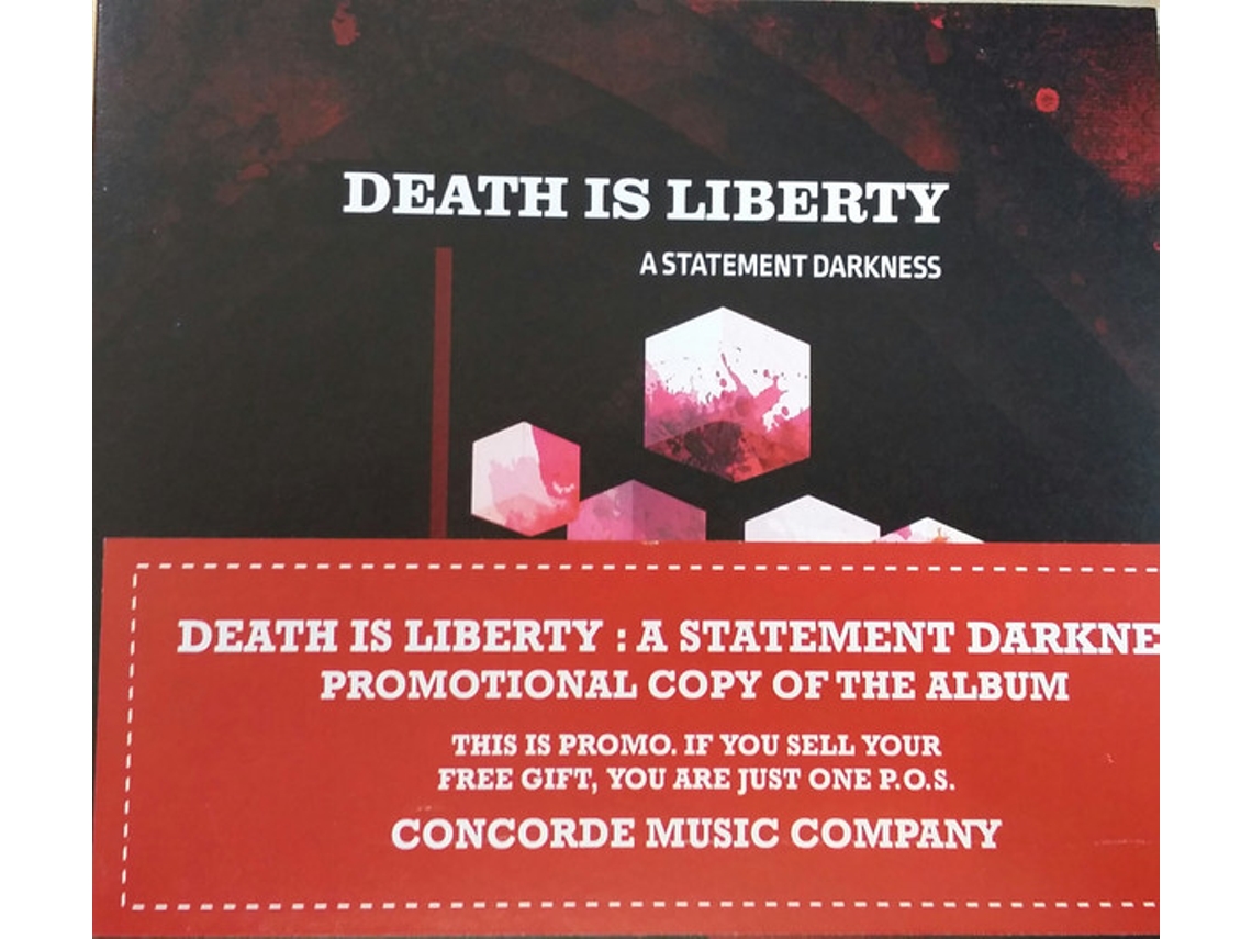 CD Death Is Liberty - A Statement Darkness
