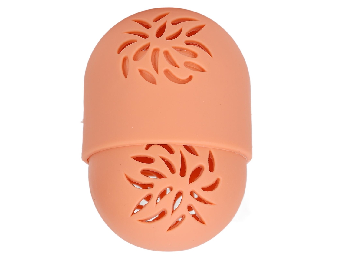 Estojo Para Esponja De Maquiagem, À Prova De Poeira, Portátil, Coral E Laranja. Everley891