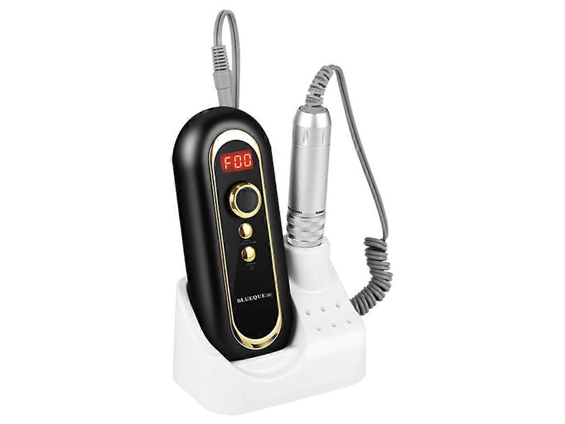 Furadeira De Unhas Profissional Com Suporte, Display Digital, Resistente