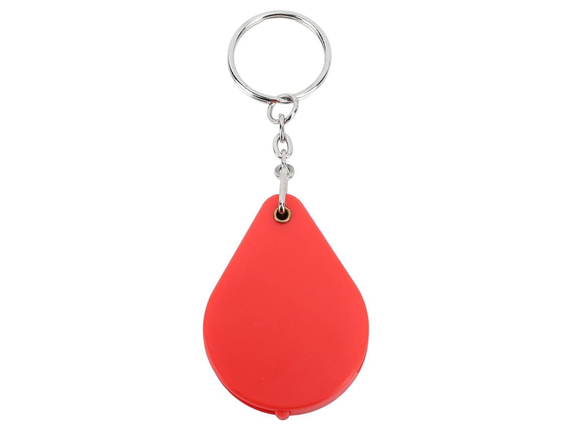 Lupa Chaveiro 10x, Plegável E Portátil, Mini Lupa Com Anel Para Leitura Ao Ar Livre, Vermelho