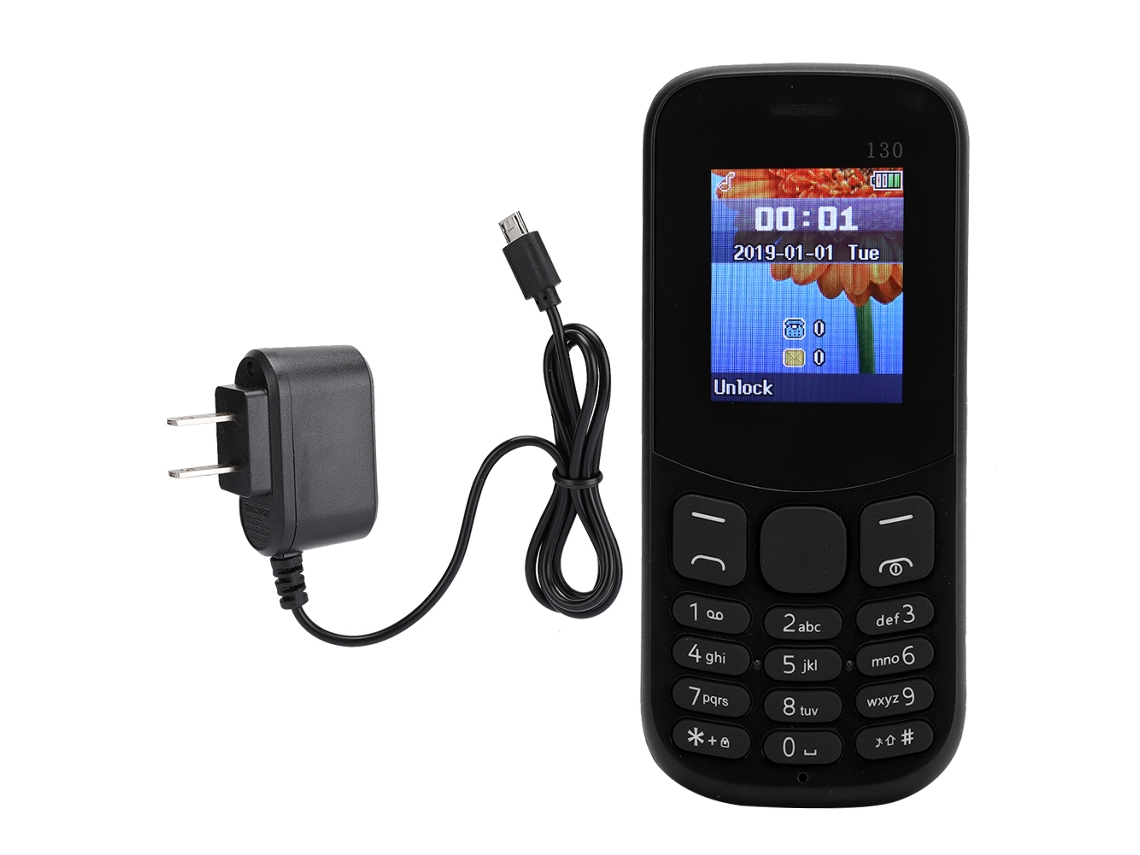 Telemóvel Laxiscreed Com Botões Grandes E Dual Sim Para Fácil Utilização