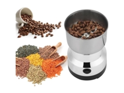 Moedor de café elétrico multifuncional cozinha grãos nozes especiarias fresadora (plugue da ue 220v)-gua TMISHION