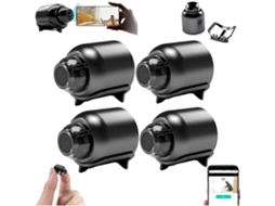Mini Câmera de Segurança X5 (1080p 2.4g Wifi) Czhhmart Porta Tipo-C