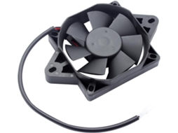 Ventoinha elétrica de refrigeração para radiador de óleo e água de motocicleta - Fácil instalação