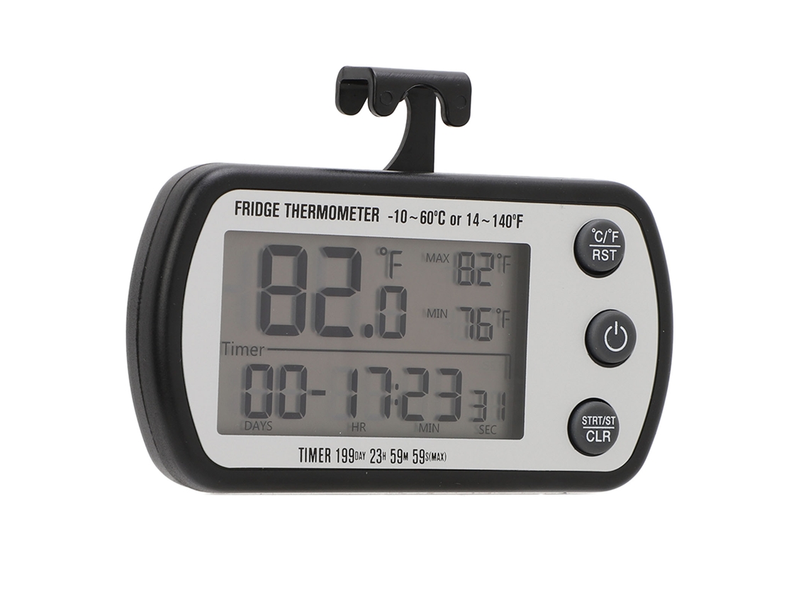 Termômetro Digital para Geladeira e Freezer com Display LCD Primerox