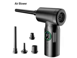 Aspirador De Pó 2 Em 1 Air Duster, Aspirador De Pó Portátil Para Carro, Soprador De Ar Comprimido Sem Fio Para Teclado, Computado Aquaforge