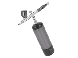 Spray Gun Portátil Recarregável Laxiscreed Com Início/paragem Automático E 3 Copos De Pigmento