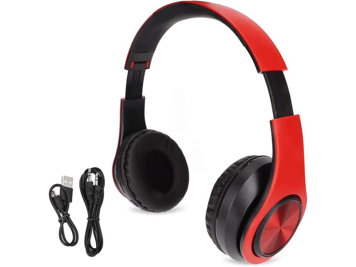Fone De Ouvido Sem Fio, Modelo Circumaural, Design Dobrável, Drivers De 40mm E Cancelamento Ruído Para Jogos Viagens