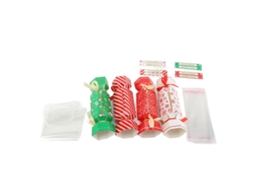 4pcs Bolsa de Dinheiro Surpresa de Natal DIY com S/MARCA