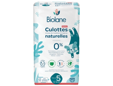 Calcinha Natural 40 Calcinha Tamanho 5 12-18 kg BIOLANE