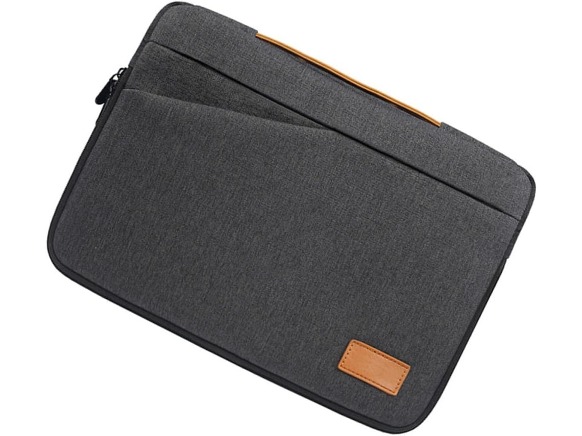 Bolsa Para Laptop De 15, 6 Polegadas, Cinza Escuro, Feita De Poliéster Multifuncional. Bolsa Para Laptop De 15,6 Polegadas, Cinza Escur Gokoco