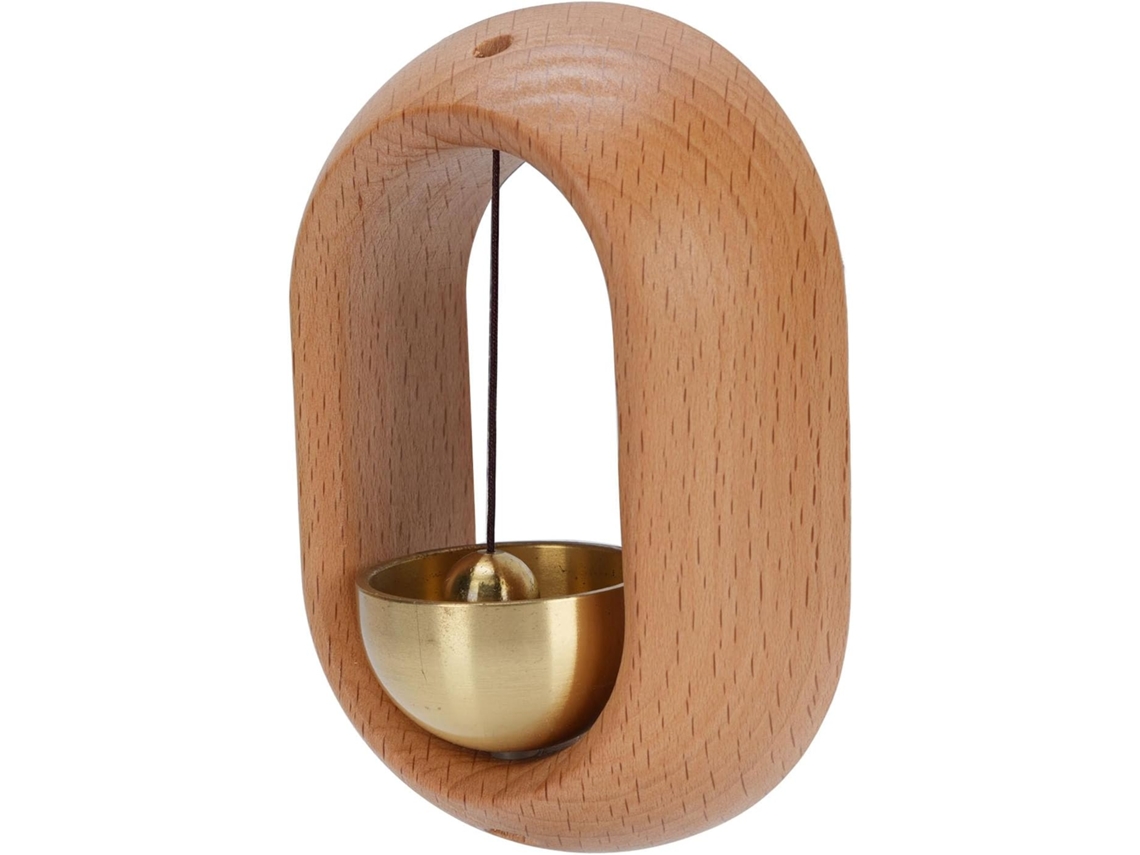 Campainha Ftvogue, Campainha Decorativa Pendurar, Ideal Lojistas, Com Som Melodioso E Fácil Instalação Em