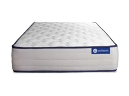 Colchão de Molas Ensacadas e Viscoelástico Actiflex Form Altura ACTISOM Espuma com memória Branco (90x190cm)