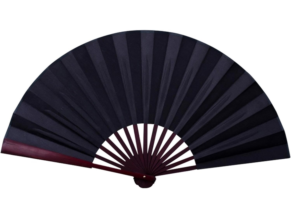 Ventilador Dobrável De Cor Sólida, Ventilador Portátil Sem Estampa | 8/10 Polegadas