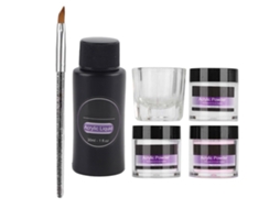 Conjunto De Ferramentas Para Unhas De Acrílico Rosalind: Pó Cristal, Líquido, Extensão E Carving Sjtc6-01
