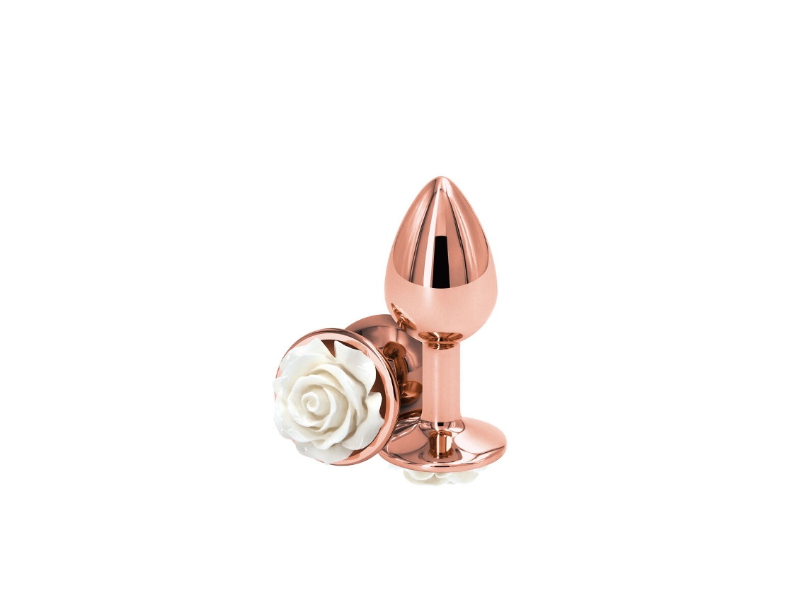 Plug Anal NS NOVELTIES Rear Assets (Branco - Ø 2,7 cm)