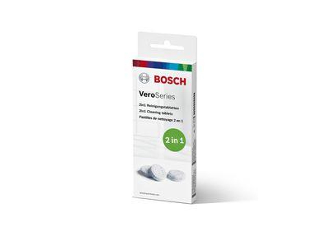 Pastilhas de Limpeza de Máquinas de Café BOSCH Tcz8001A