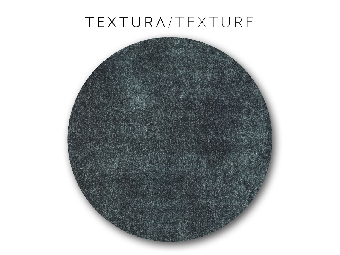 Capa para chaise longue de braço curto esquerdo EYSA TURIN Cinzento Escuro 100 x 110 x 300 cm