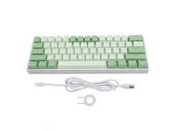 Aetheria teclado Mecânico 61 Teclas 60% 3 Modos Rgb Backlit Wireless 2.4g para Harmony os Android Ios