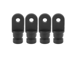 4 Pcs Acessório De Topo Bimini Olho Fim Capa De Nylon Para Barco Naval Hardware 5/8