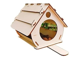 Kit De Casa De Pájaros De Madera Diy Para Jardín, Actividad Familiar Y Regalo Ideal Para Observar Aves
