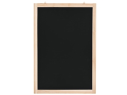 Blackboard, Blackboards Vidaxl Preto Madeira (40 X 60 Cm)