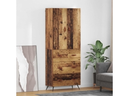 Vidaxl Buffê Madeira Antiga 69,5 X 34 X 180 Cm Derivados De Madeira