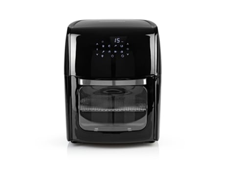 11216 Fritadeiras Individual 12 L Independente 1800 W Frigideira a Ar Quente Preto GOURMETMAXX