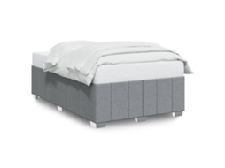 Bed Frame, Bed Frames Vidaxl Cinzeto Tecido (120 X 200 Cm)