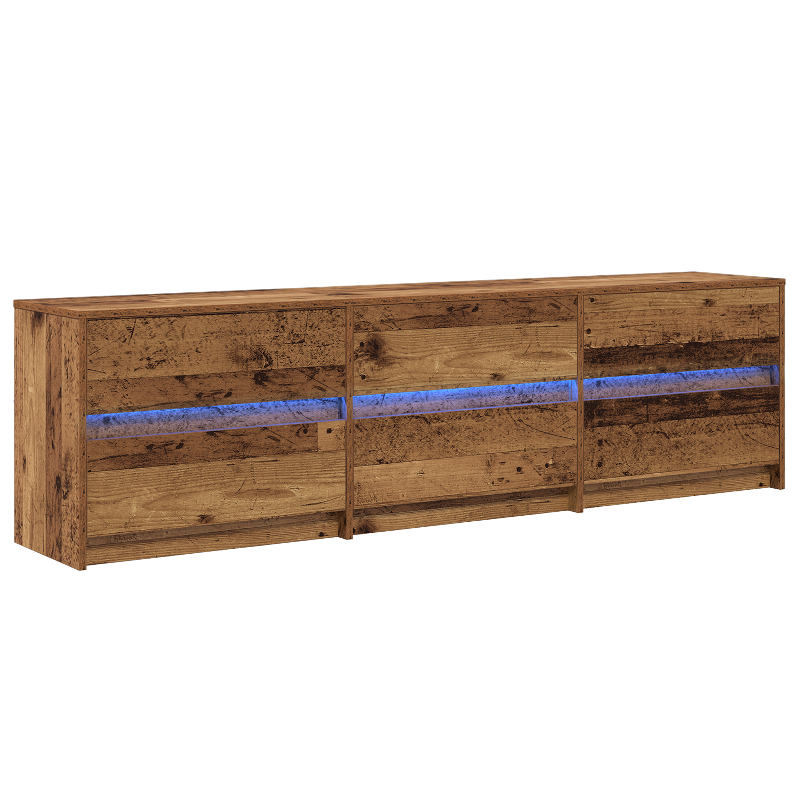 Conjunto 1 Suporte De Tv De Madeira Vidaxl Castanho Derivados De Madeira (180 X 34 X 50 Cm)