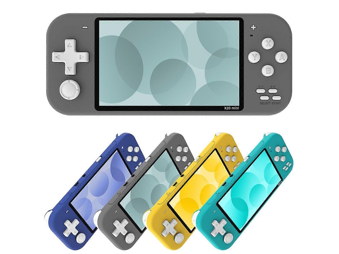 Console De Jogos Portátil X20 Tela Ips Hd De 4,3, 8 Gb De Armazenamento E 2.500 Jogos Retrô Para Jogar Em Qualquer Lugar Ly Ebike