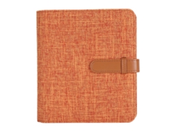 Linen Hardcover 3 Inch Photo Album Large Capacity Universal 288 Pockets Photos Linen Cover Album For Instax 12 11 7 Orange LAXISCREED