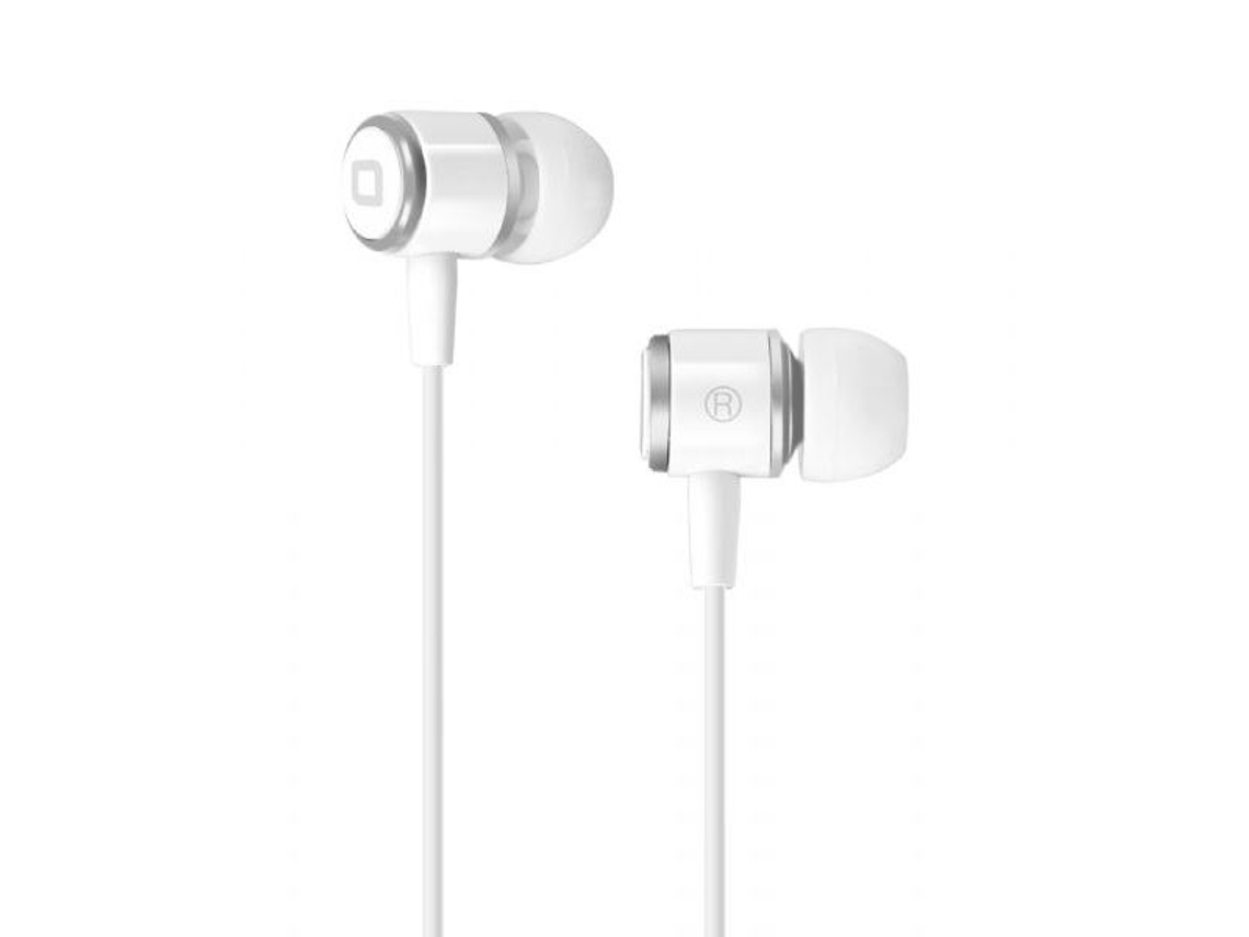 Auriculares com Fio SBS Temetalinearw (In Ear - Microfone - Branco)