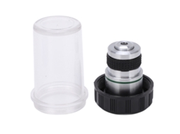Lente Objetivo Acromática para Microscópio 20mm com Fio 20/0.40
