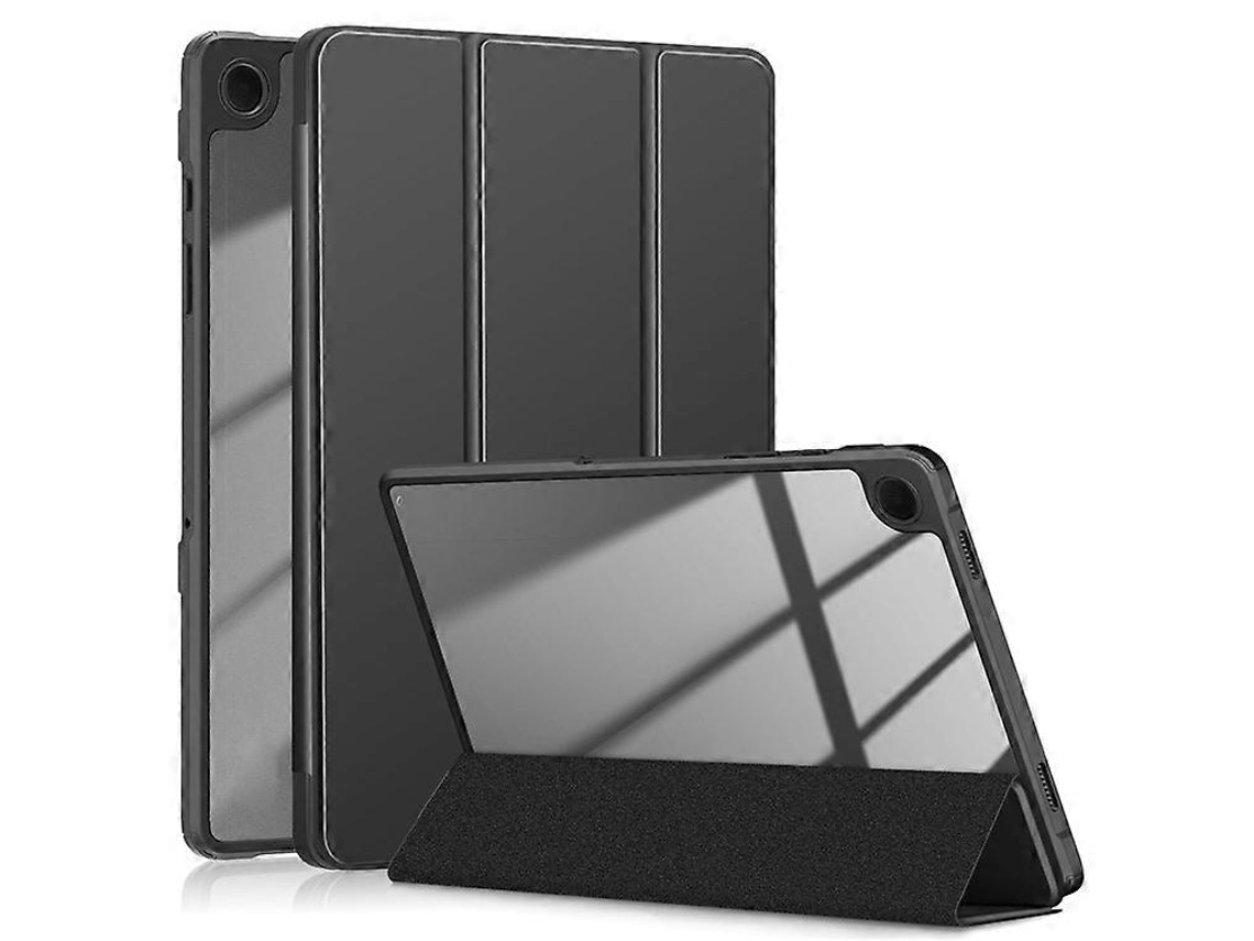 Capa Dobrável Em Couro + Tpu + Acrílico Com Suporte Triplo, Compatível Com Samsung Galaxy Tab A9+ X210 X216.