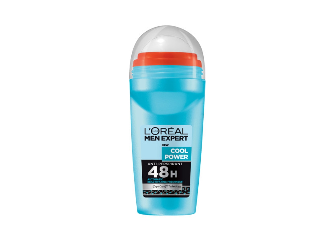 Antitranspirante Roll-On Men Expert Cool Power, 50ml Loreal Paris