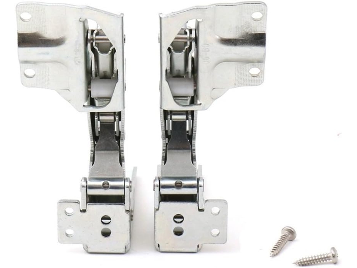 Conjunto De Dobradiças Hettich Compatíveis Com Geladeira/freezer,