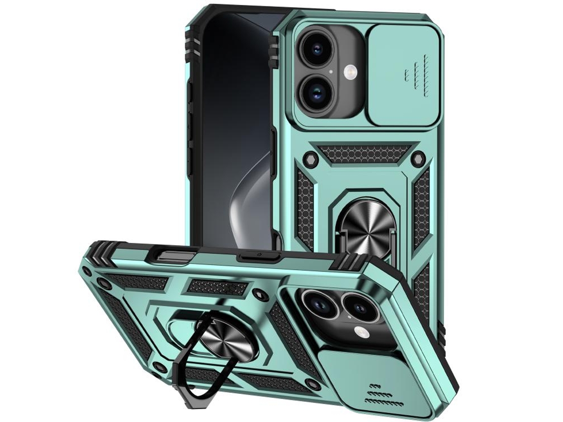 Capa Para Iphone 17 - Suporte Deslizante Para Câmera