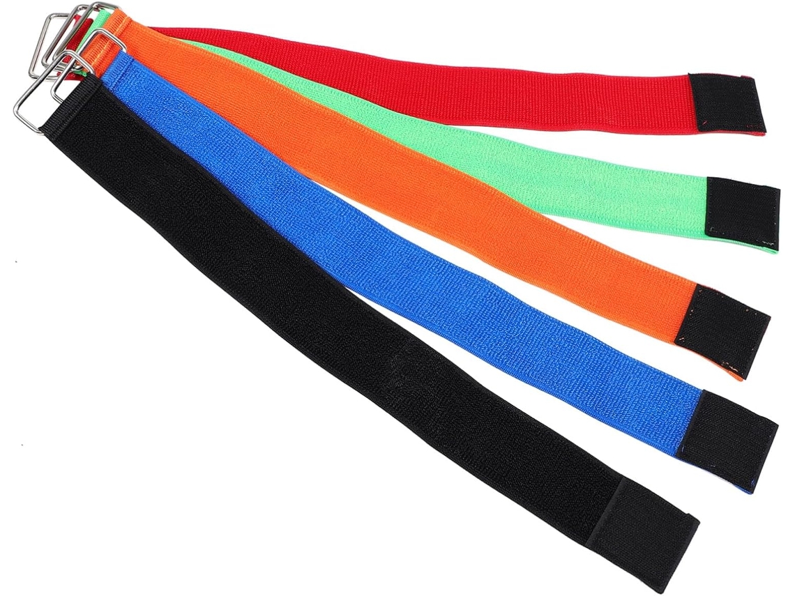 Toyandona Conjunto De 5 Elásticos Para Corrida Três Pernas, Corda Elástica Meninos E Meninas, Jogo Revezamento
