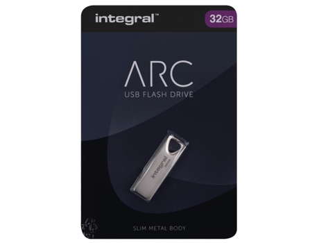 Pen USB Integral Metal Arc 2.0 - 32GB