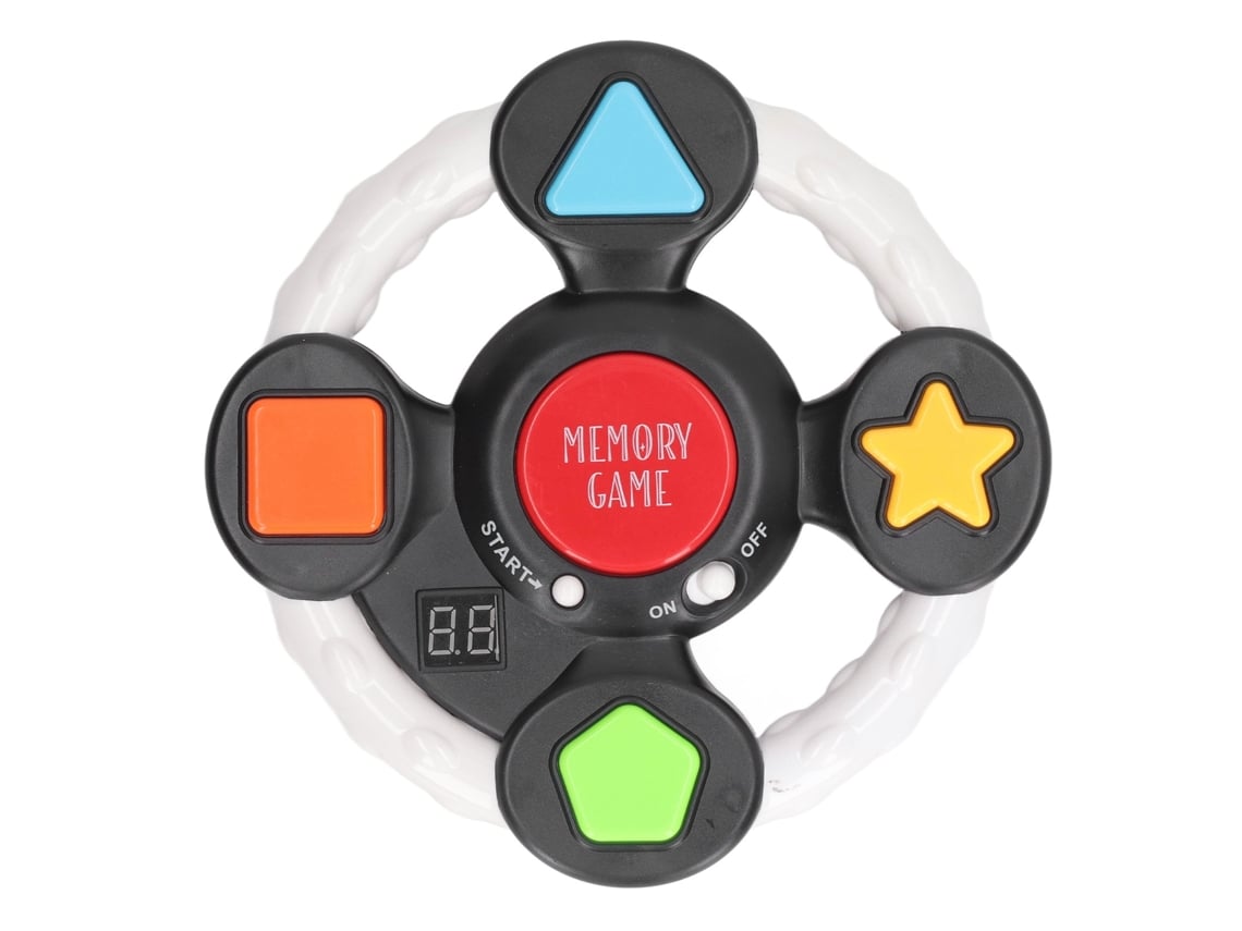 Ats juego de Memoria Portátil Electrónico Con Luces Desafío Cerebral para Entrenar Memoria Y Jugar Competitivamente