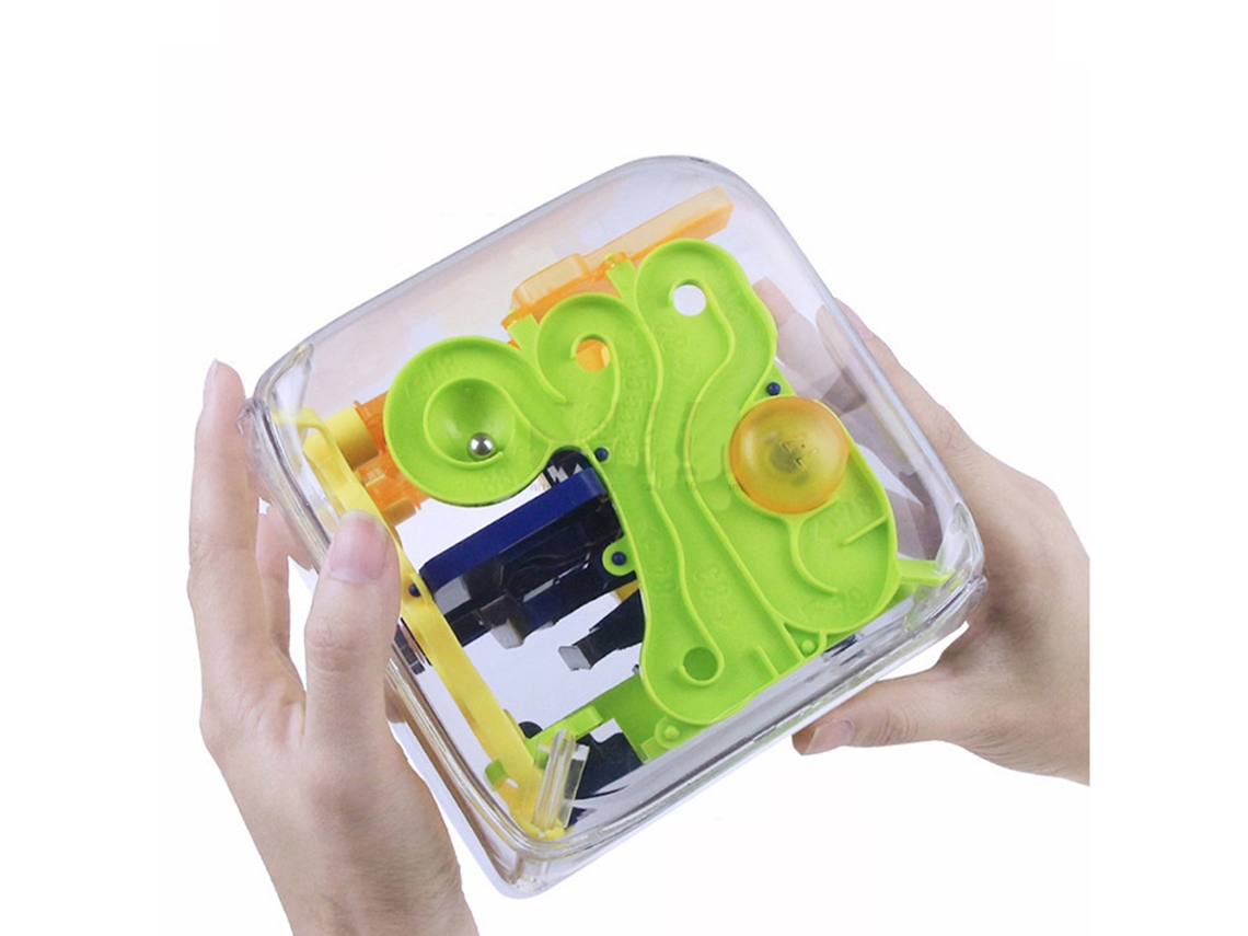 Ats brinquedo de Labirinto 3d Puzzle Labirinto Mágico Bola de Inteligência Brinquedo Educatsivo para Treinar o Cérebro