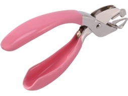 Grampeador de 3 peças, Grampeador, Grampeador, 1,86 x 12,2 cm, Slowmoose (Rosa)