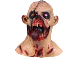 Máscara Assustadora De Halloween (1 Unidade), Acessório Para Festas, Carnaval, Efeito Realista.