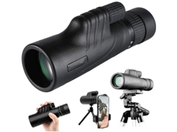 Telescópio Monocular 10 30x42 Hd Zoom Ip68 Tripé Adaptador Smartphone Observação Pássaros Viagens Caminhadas Preto Bestvite